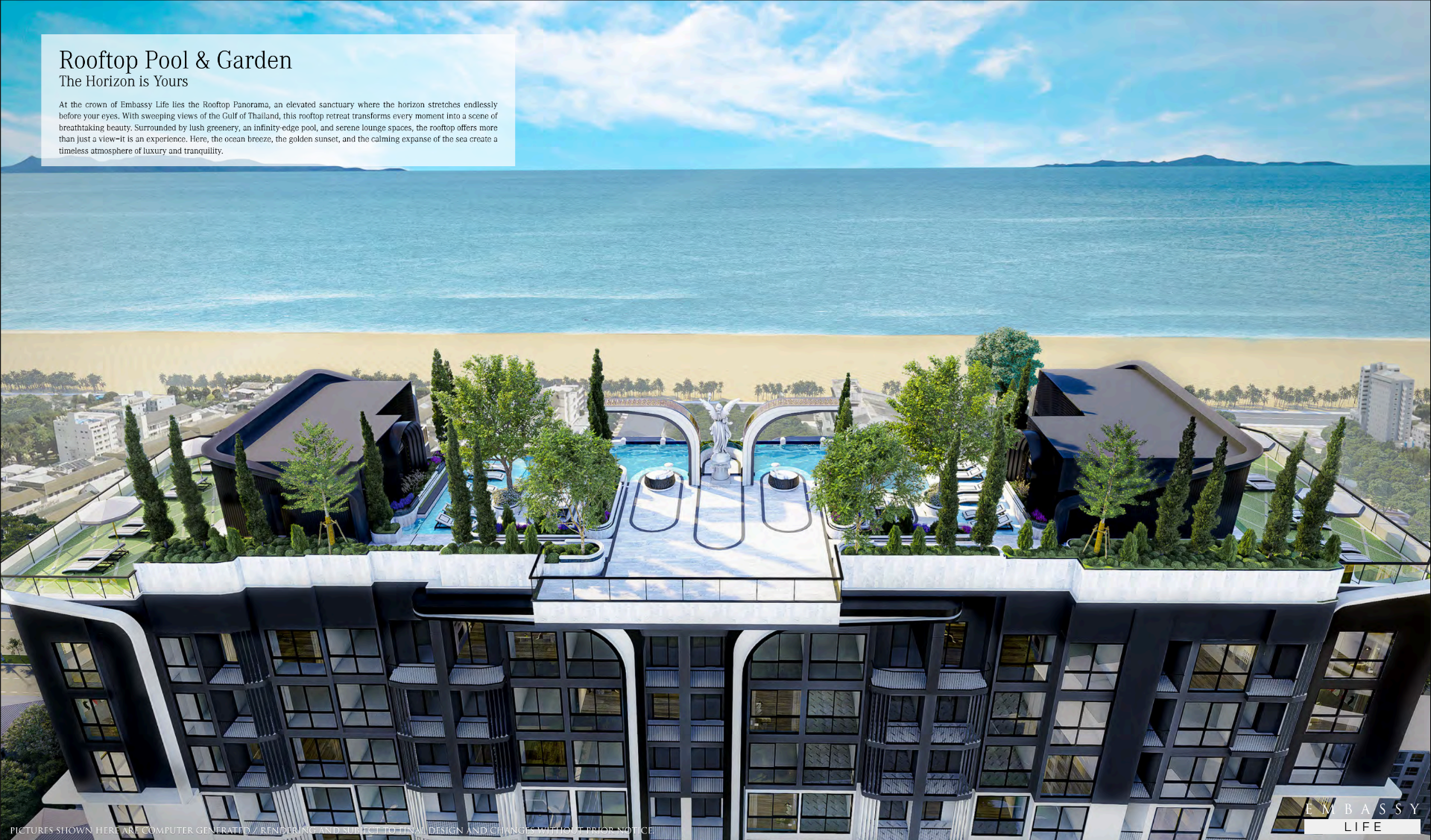 Rooftop Pool & Garden